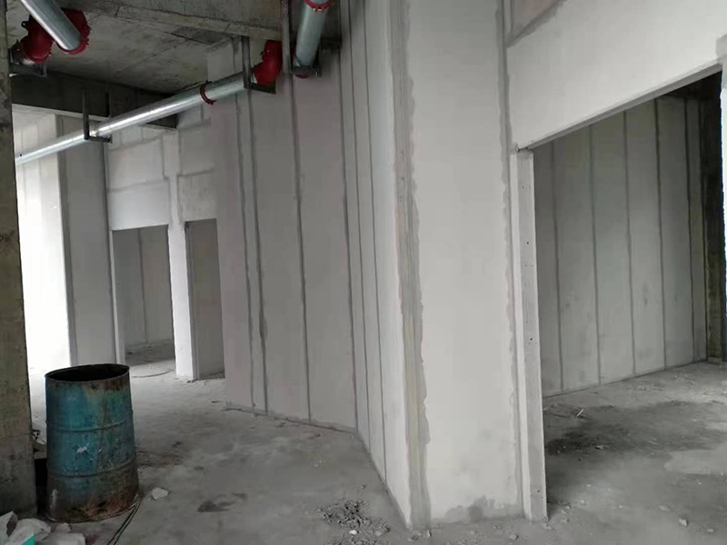 河南淮陽(yáng)為民農(nóng)貿(mào)市場(chǎng)ALC內(nèi)隔墻